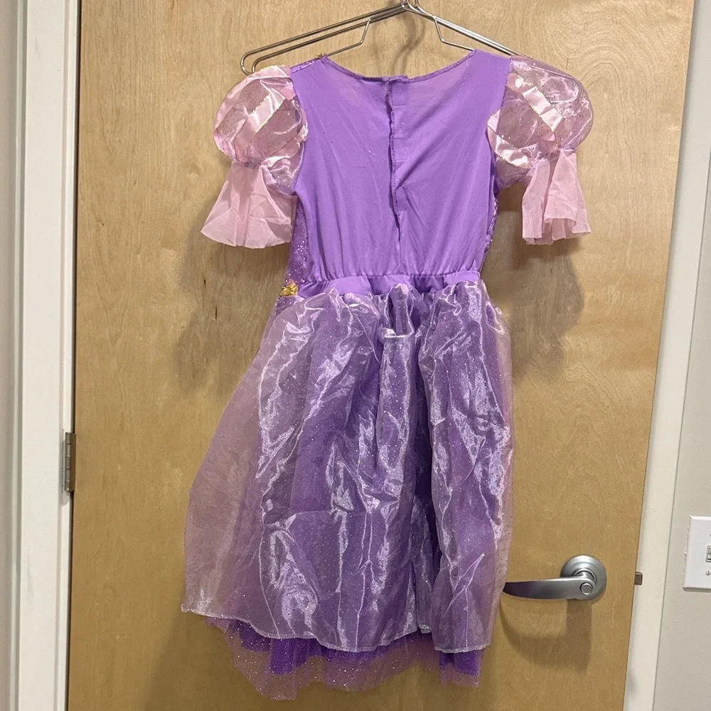 Disney Purple and Gold Rapunzel Princess Dress Costume - Picture 7 of 8